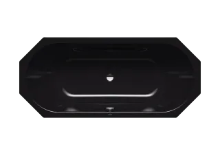 Badewanne VAIO DUO 8, Mod.953 1800x800mm schwarz, Antislip