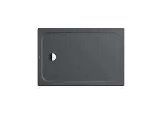 Duschfläche CAYONOPLAN MIT WANNENTRÄGER EXTRAFLACH, Mod.2220-5 800x900mm, cool grey 80