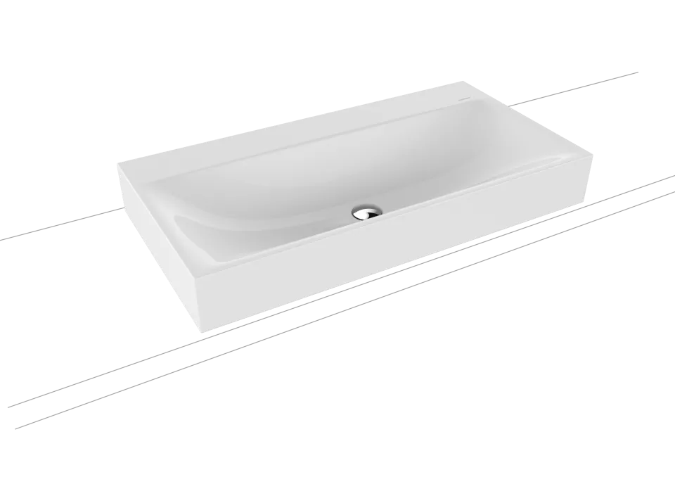 SILENIO AUFSATZWASCHTISCH (RANDHÖHE 120 MM)