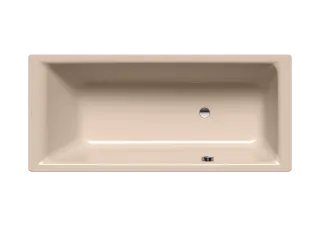 Badewanne PURO mit seitlichem Überlauf, Mod.656 1700x750mm bahamabeige,