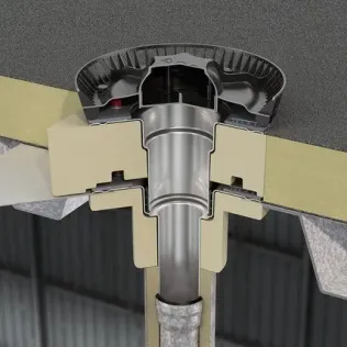 Flachdachkomplettablauf Variant-Jet | © ACO Haustechnik
