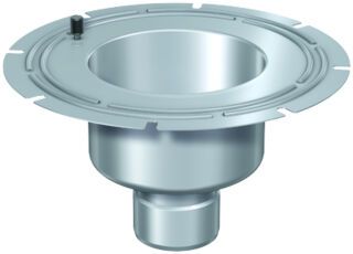 ACO Bodenablauf Variant-CR DN100/ 90 Grad/2,0l/s/Klebefl.