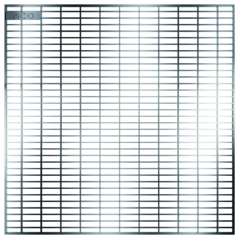 ACO Profiline 50x50cm Maschenrost 30x10mm V2A für