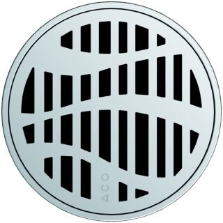 ACO ShowerDrain Rost D127,2 Forest Edelstahl K3