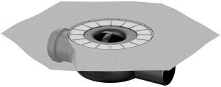 ACO Sanitärablauf Easyflow+ Flatline/DN50