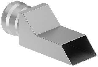 ACO Rechteckrohrspeier DN100
