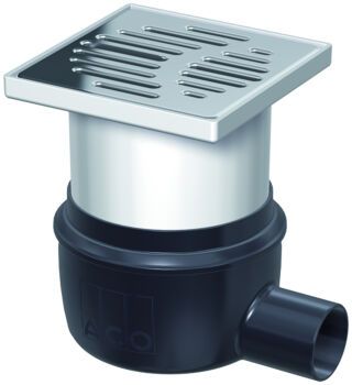 ACO Easy-Flow Bodenablauf DN50/150x150/1,5 Grad