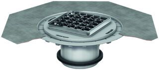 ACO Aufsatzstück AV-Selecta 150x150/ L15/ Kst./ rutschh.