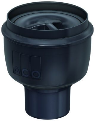 ACO Easy-Flow Bodenablauf DN70/90 Grad/1,6l/s/ Kst