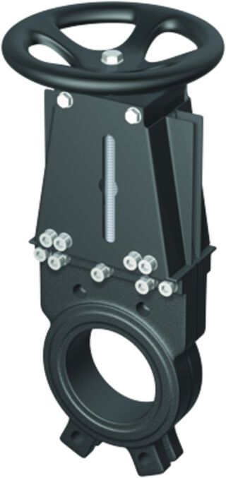 ACO Absperrschieber DN 100 m. Handrad