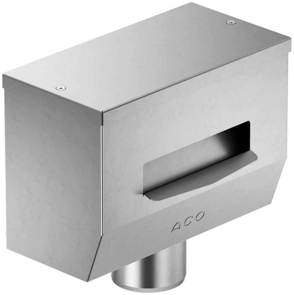 ACO Wasserfangkasten DN100 f. Flachkanal Attikad.