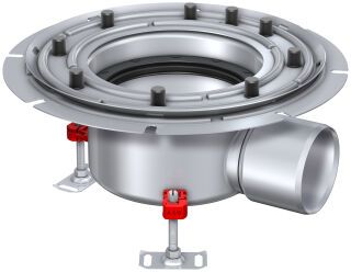 ACO Bodenablauf Variant-CR DN100/1,5 Grad/2,0l/s/Pressfl.