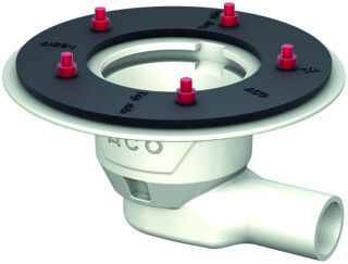ACO Bodenablauf Passavant DN50 1,5Grad/1,0l/s/Pressfl./ohne WS/epoxiert
