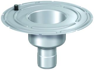 ACO Bodenablauf Variant -CR DN70 90Grad 1,5 l/s Klebeflansch