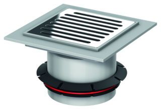 ACO Aufsatzstück Variant-CR 148x148/ K3/ PVC