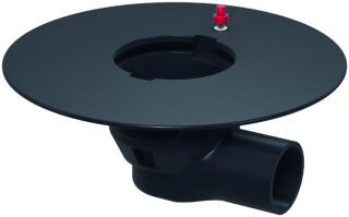 ACO Bodenablauf Passavant DN70 1,5Grad/1,6l/s/Klebefl./ohne WS/Anstrich