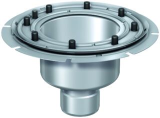 ACO Bodenablauf Variant-CR DN100/ 90 Grad/2,0l/s/Pressfl.