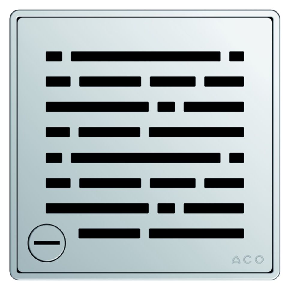 ACO ShowerDrain Rost 140x140/ Mix/ V2A/ K3