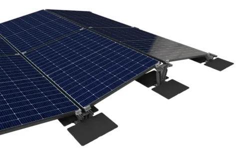 ABS Base Fusion Unterkonstruktion für PV-Module zum Aufschweißen auf Bitumen