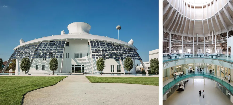 Die Produkte von Kerakoll basieren auf intensiver wissenschaftlicher Forschung mit dem Fokus auf Gesundheit und Wohlbefinden. Entwickelt werden sie im Kerakoll GreenLab, einem der weltweit modernsten Technologiezentren für innovative, nachhaltige Baustoffe. Das GreenLab ist zugleich das erste Gebäude in Italien, das vollständig mit umweltfreundlichen Lösungen geplant und realisiert wurde.