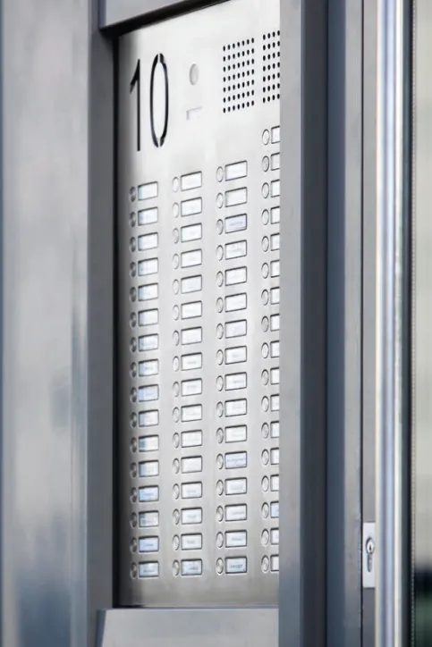 Sprechanlage Außenstation Secuflex als Türpaneel
