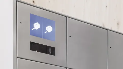 Intellibox® Mehrfachanlagen für Paketfächer