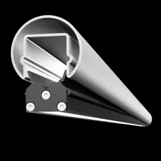 LED-Handlaufsysteme SAFE | Kunststoffgehäuse ermöglicht einfachen Einbau in gebogene und gewendelte Handläufe.