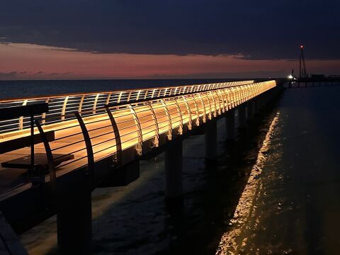 Strahlende Verbindung über die Ostsee