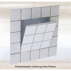 F3 System – Revisionsklappe für Fliesenbelag