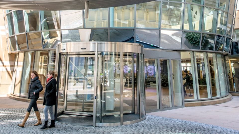 Boon Edam Automatische Karusselltür - Tourniket