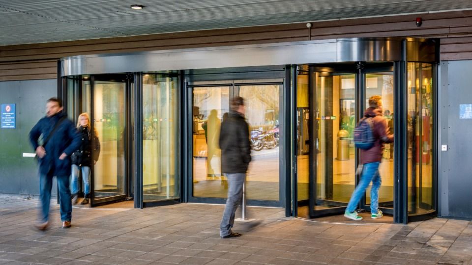 Boon Edam Automatische Karusselltür - Tourniket