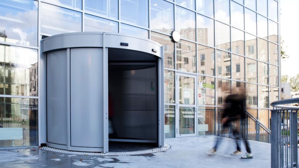 Boon Edam Automatische Karusselltür - Tourniket