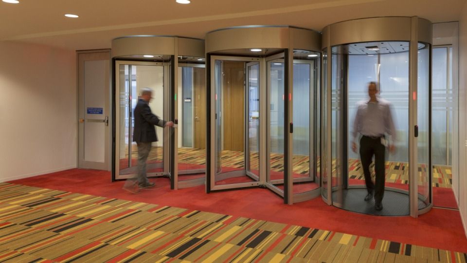 Boon Edam Hochsicherheitskarusselltür - Tourlock 180