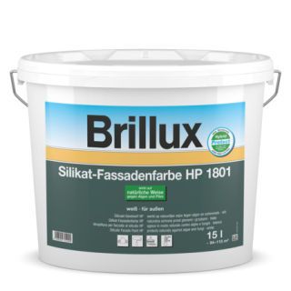 Silikat-Fassadenfarbe HP 1801 - 15 Liter altweiß