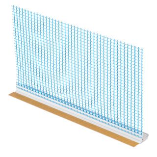 Brillux WDVS Gewebe-Anputzleiste