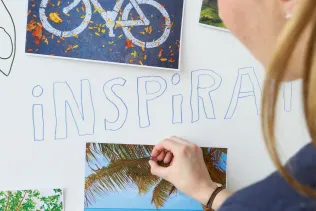 Magnetisches Whiteboard