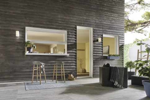 Das erweiterte Farbspektrum für Lignodur VarioGuard Tix 510 lässt Holzflächen edel altern.