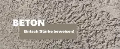 Betonoberfläche als Sichtbeton oder mit Struktur