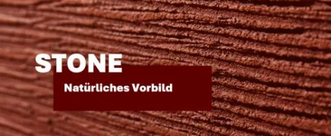 Fassadentechnik Putz im "Stone"-Look