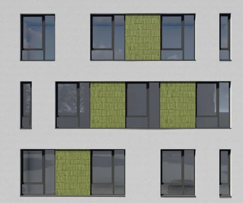 Textur Bambus Bamboo-Look
