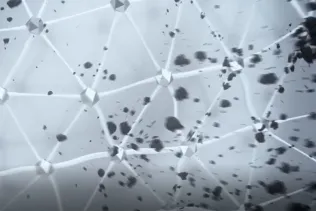 Staub- und Rußpartikel werden chemisch abgebaut: dank der Fotokatalyse (Solartect)