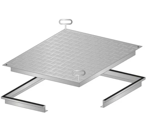 Schachtabdeckung aus Tränenblech, Aluminium. Durch die umlaufende Dichtung sind alle Abdeckungen geruch- und wasserdicht. Schachtabdeckung aus Tränenblech, Aluminium. Durch die umlaufende Dichtung sind alle Abdeckungen geruch- und wasserdicht.