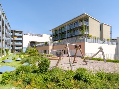 „Grüner Wohnen“ in Singen am Hohentwiel.