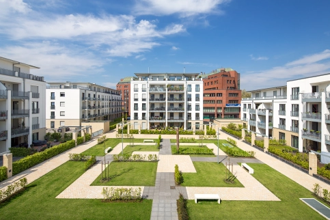Intensiv begrünte Tiefgarage - Hamm – © Optigrün