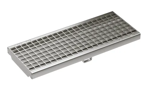 Maschenrost, Stahl verzinkt, Edelstahl Belastungsklassen: C250, D400* Länge: 50 cm, 100 cm, 20 x 20 mm