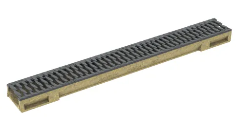 SELF Mini Rinne mit Guss-Stegrost Kl. B125