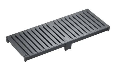 Stegrost, HEELGUARD, Guss GJS, schwarz lackiert Belastungsklasse: D400* Länge: 50 cm, SW 6 mm