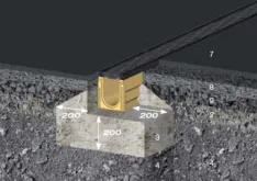 SF-100 mit Gussasphalt
