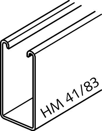 HALFEN HM Montageschiene