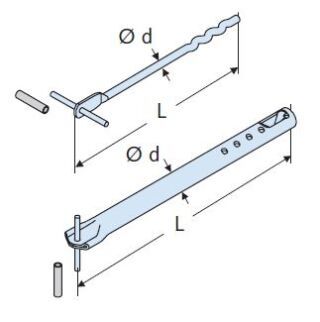 Halteanker Design 1 UHA 10-1-270 - A4
